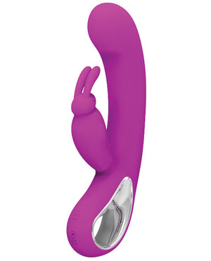Pretty Love Webb Bunny Ears Rabbit Vibe w/Handle - Fuchsia | Pleasura