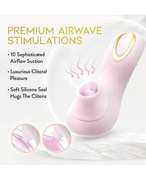 Blush Delice Fleur Suction Vibe - Barely Purple | Pleasura