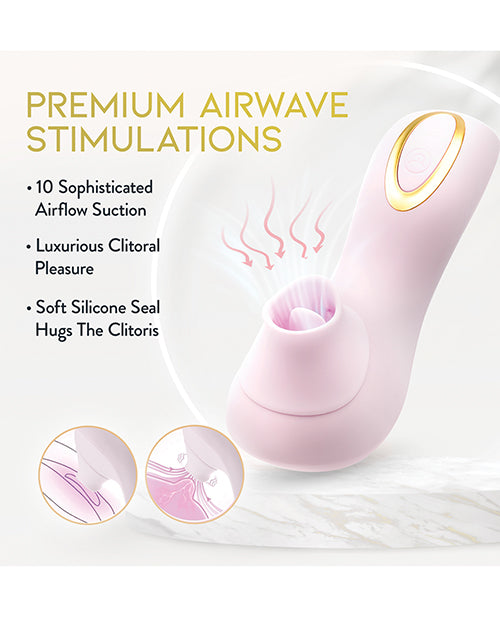 Blush Delice Fleur Suction Vibe - Barely Purple | Pleasura