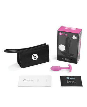 b-Vibe Weighted Snug Plug 1 | Pleasura