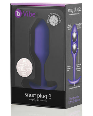 b-Vibe Weighted Snug Plug 2 | Pleasura