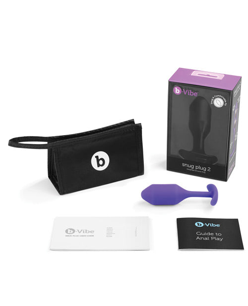b-Vibe Weighted Snug Plug 2 | Pleasura