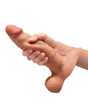 b-Vibe Slipskin 8" Girthy | Pleasura