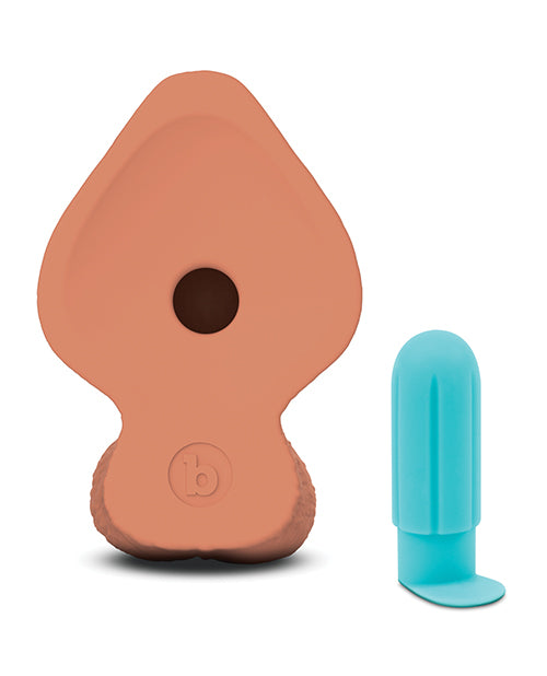 b-Vibe Slipskin 8" Girthy | Pleasura