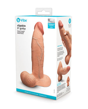 b-Vibe Slipskin 9" Girthy | Pleasura