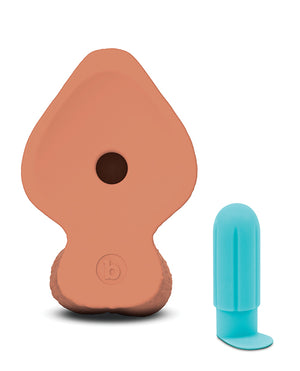 b-Vibe Slipskin 9" Girthy | Pleasura