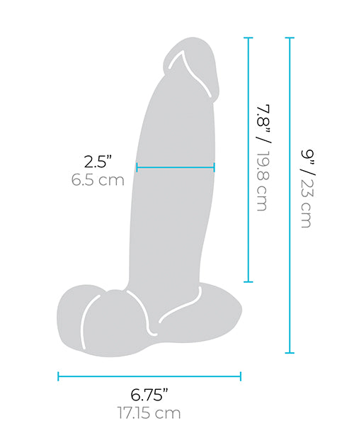 b-Vibe Slipskin 9" Girthy | Pleasura