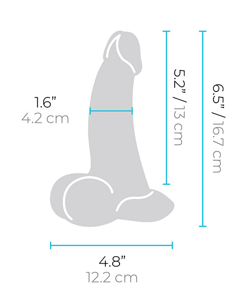 b-Vibe Slipskin 6.5" Curvy | Pleasura