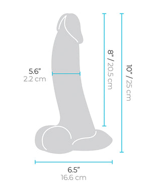 b-Vibe Slipskin 10" Curvy | Pleasura