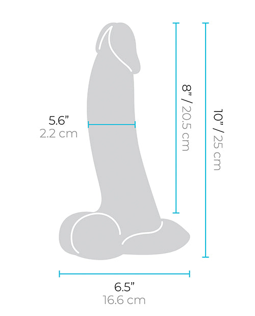 b-Vibe Slipskin 10" Curvy | Pleasura