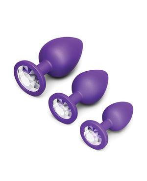 Jeweled Butties Bundle 3-Piece Anal Training Set | Pleasura