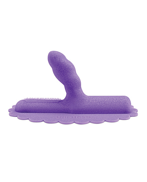 The Cowgirl Unicorn Uni Horn Silicone Attachment - Purple | Pleasura