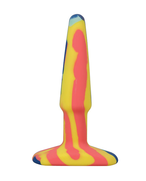A Play 4" Groovy Silicone Anal Plug | Pleasura
