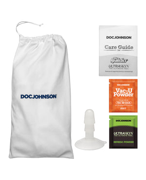 Signature Strokers Set ULTRASKYN Stroker & 8" Cock w/Removable Vac-U-Lock Suction Cup - Leolulu | Pleasura