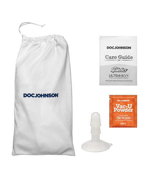 Signature Cocks 7.5" ULTRASKYN Cock w/Removable Vac-U-Lock Suction Cup - Leo Vice | Pleasura