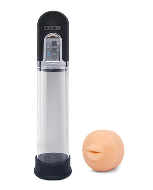 Lux Fetish 2-in-1 Blowjob Sucker & Penis Enlarger Pump | Pleasura
