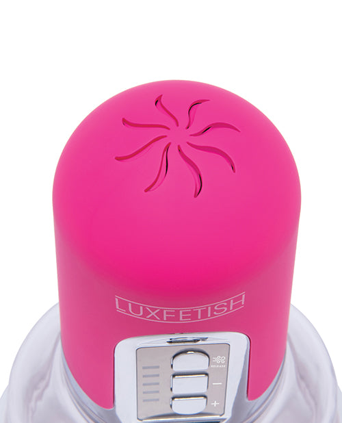 Lux Fetish Pussy Pump w/Clit Clamp | Pleasura