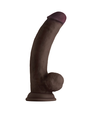 Shaft Model C Flexskin Liquid Silicone 8.5" Curved Dong w/Balls | Pleasura