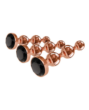 Gender X Gold Digger Set - Rose Gold/Black | Pleasura