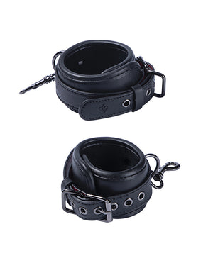 Kinky Play Box Luxury Bondage Bed Restraint Kit - Black | Pleasura
