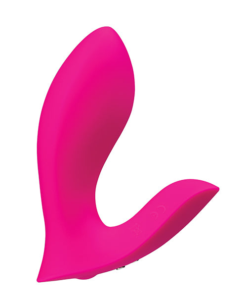 Lovense Flexer Dual Panty Vibrator - Pink | Pleasura
