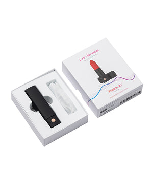 Lovense Exomoon Lipstick Vibe - Red | Pleasura