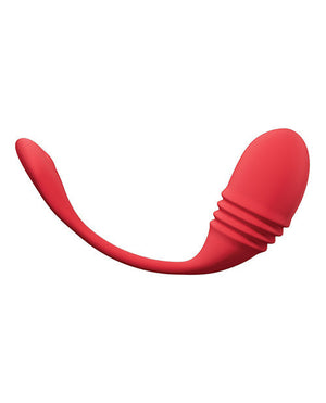Lovense Vulse Thrusting Egg - Red | Pleasura