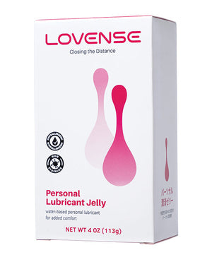 Lovense Personal Lubricant Jelly - 4 oz | Pleasura