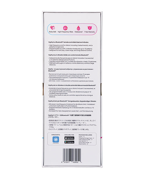Lovense Hyphy Hi-Frequency Stimulator - Purple | Pleasura