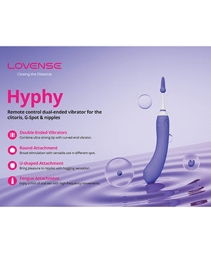 Lovense Hyphy Hi-Frequency Stimulator - Purple | Pleasura
