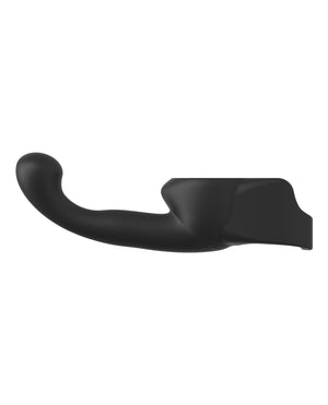 Lovense Domi Flexible Rechargeable Mini Wand Male Attachment - Black | Pleasura