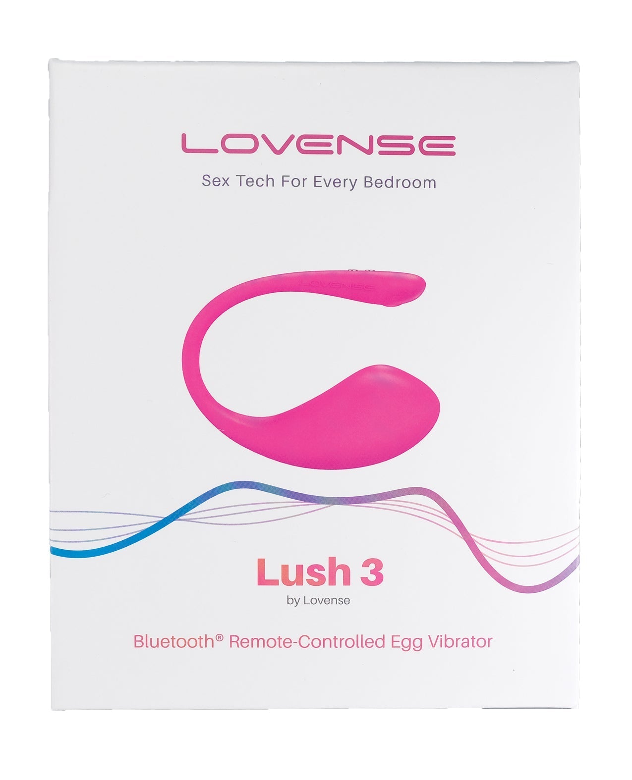 Lovense Lush 3.0 Sound Activated Camming Vibrator - Pink | Pleasura