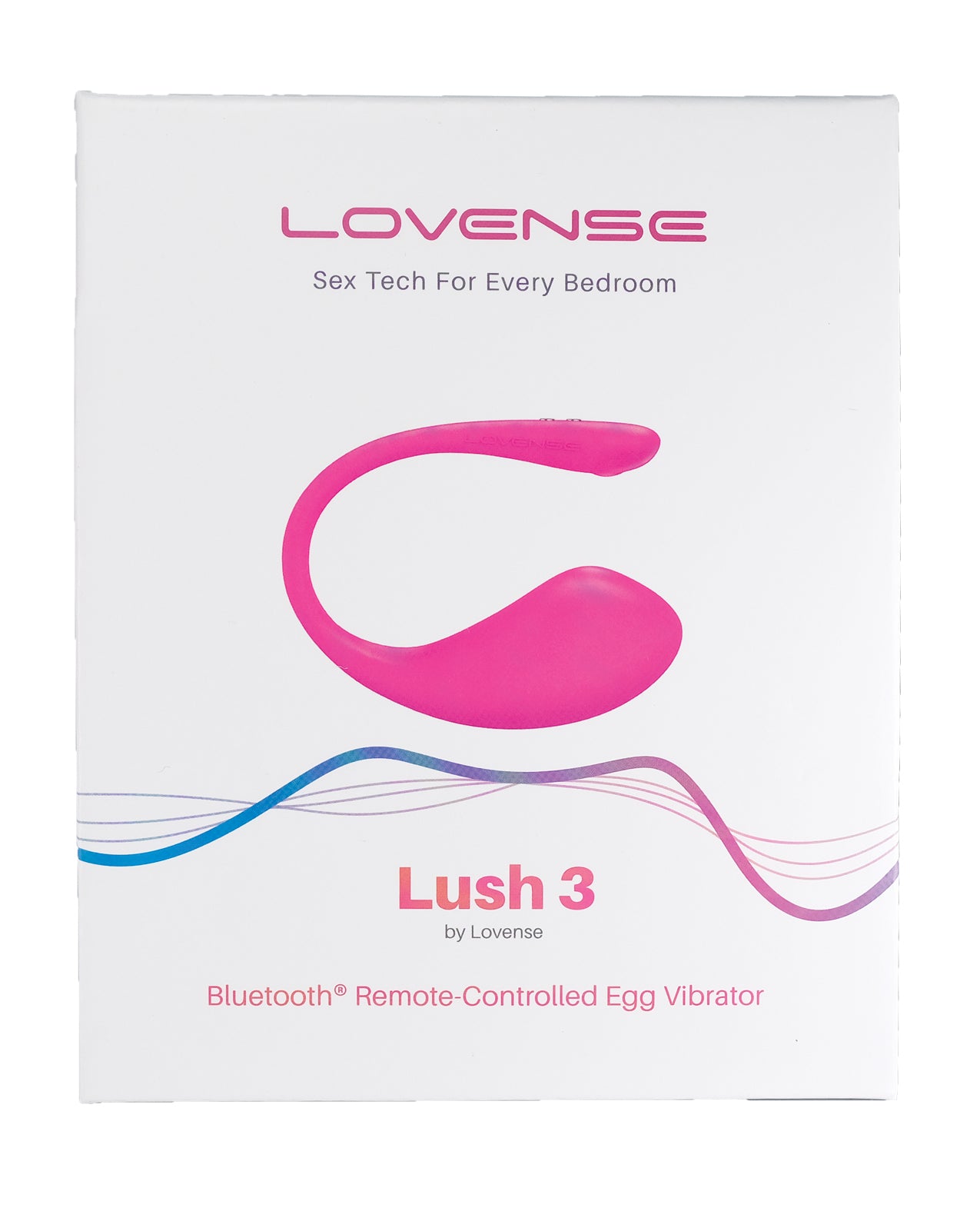Lovense Lush 3.0 Sound Activated Camming Vibrator - Pink | Pleasura