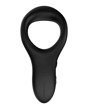 Lovense Diamo Cock Ring - Black | Pleasura