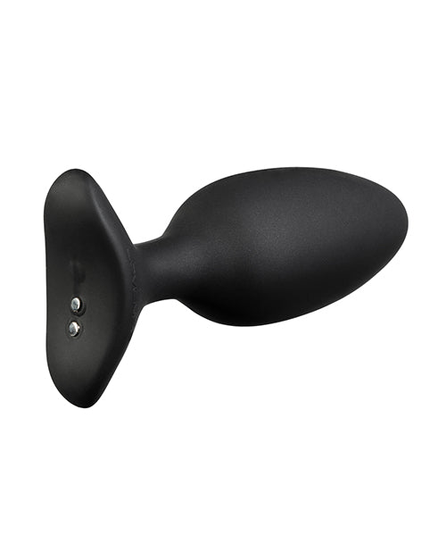 Lovense Hush 2 1.5" Butt Plug - Black | Pleasura