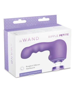 Le Wand Ripple Petite Weighted Silicone Attachment | Pleasura