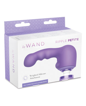 Le Wand Ripple Petite Weighted Silicone Attachment | Pleasura