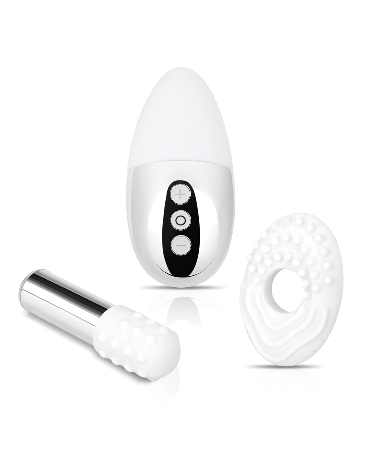 Le Wand Little Pleasures 6 pc Kit - Chrome | Pleasura