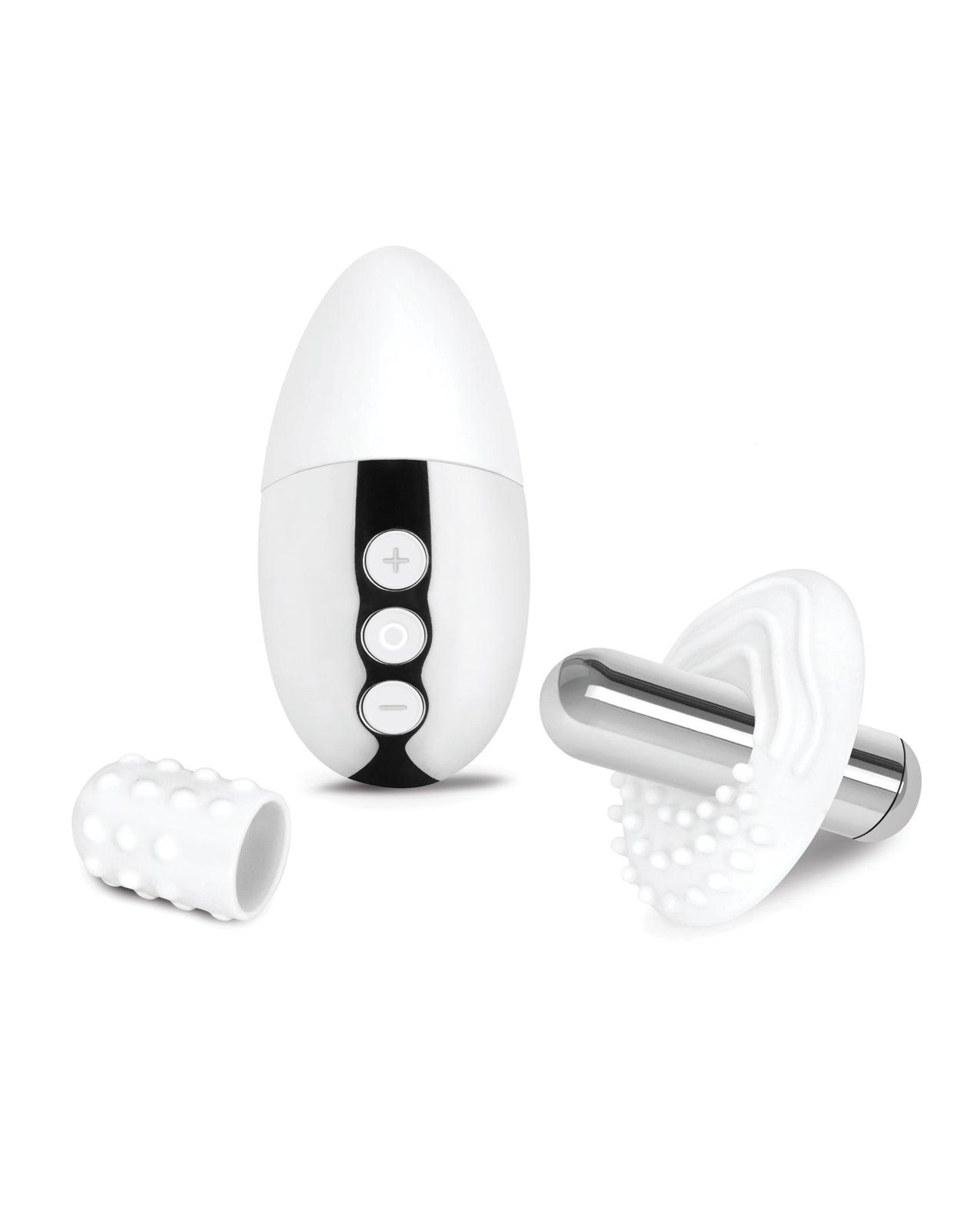 Le Wand Little Pleasures 6 pc Kit - Chrome | Pleasura