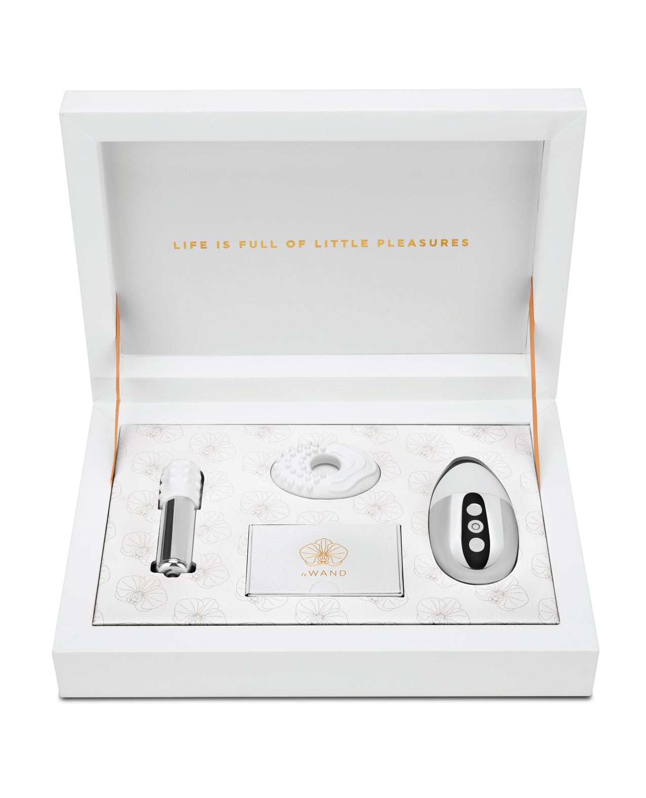 Le Wand Little Pleasures 6 pc Kit - Chrome | Pleasura