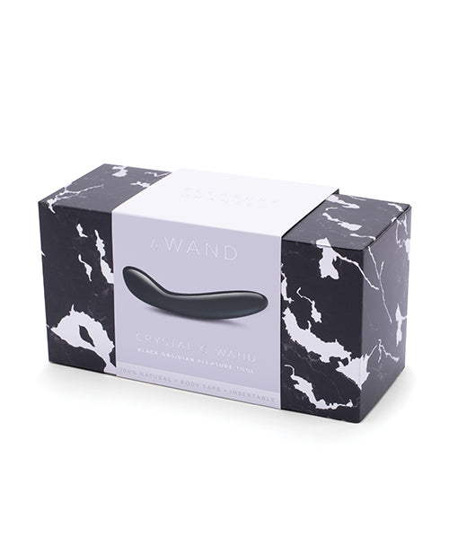 Le Wand Crystal G-Wand - Black Obsidian | Pleasura