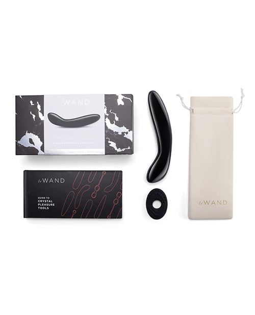 Le Wand Crystal G-Wand - Black Obsidian | Pleasura