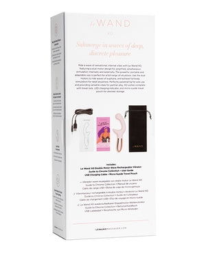 Le Wand XO Double Motor Wave Rechargeable Vibrator | Pleasura