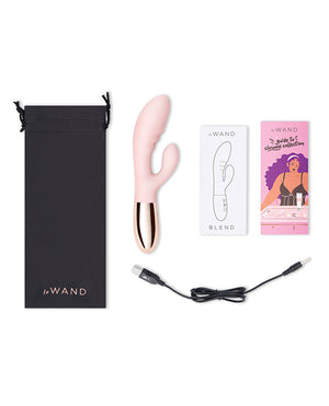 Le Wand BLEND Double Motor Rabbit Rechargeable Vibrator | Pleasura