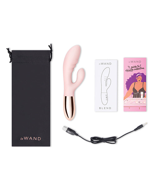 Le Wand BLEND Double Motor Rabbit Rechargeable Vibrator | Pleasura