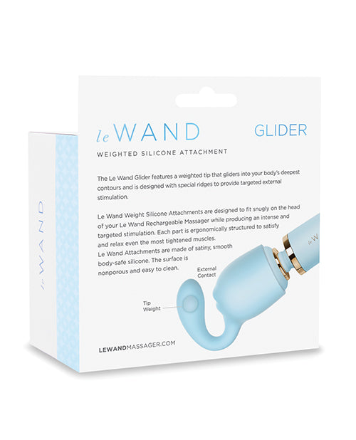 Le Wand Glider Weighted Silicone Attachment | Pleasura