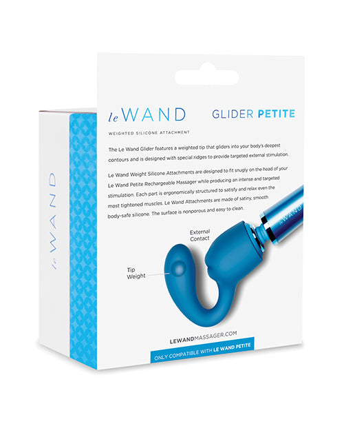 Le Wand Petite Glider Weighted Silicone Attachment | Pleasura