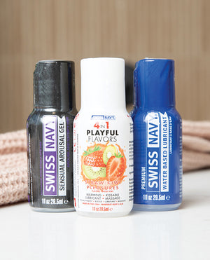Swiss Navy Weekend Fun Pack of 3 - 1 oz | Pleasura