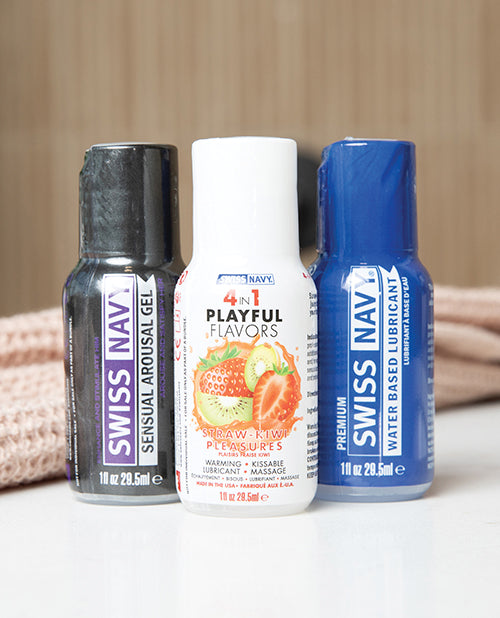 Swiss Navy Weekend Fun Pack of 3 - 1 oz | Pleasura