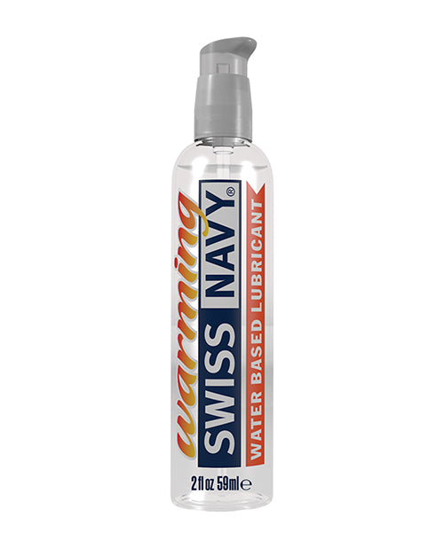Swiss Navy Warming Water Based Lubricant - 2 oz - Pleasura